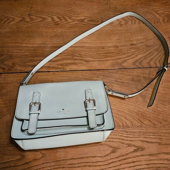 Kate Spade NY New York Scout Essex Crossbody Bag in Cy Blue Long Strap Leather - Picture 1 of 11